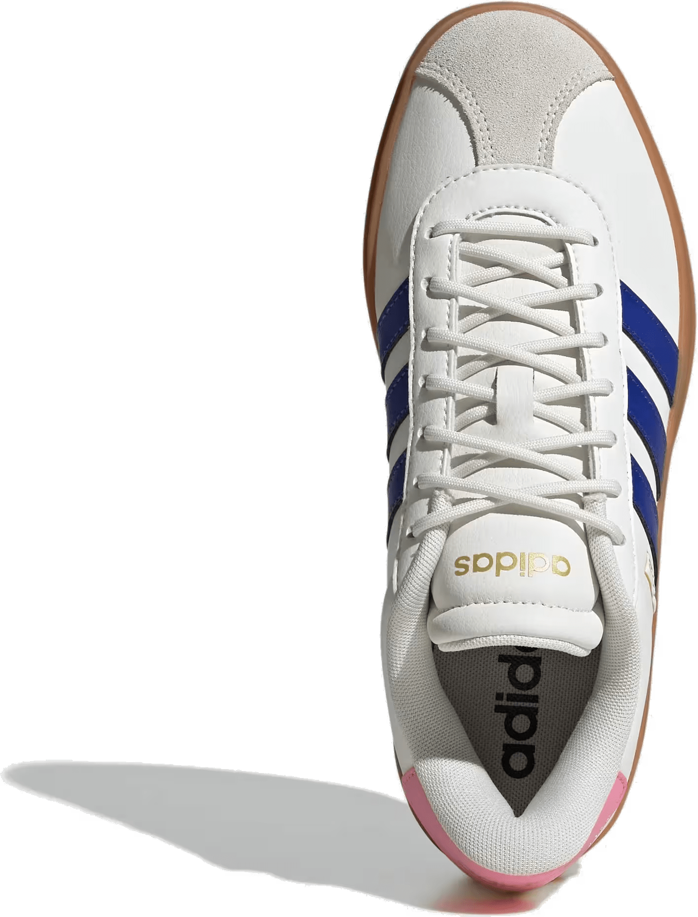 adidas VL Court Bold Core White Semi Lucid Blue Bliss Pink (Women's)