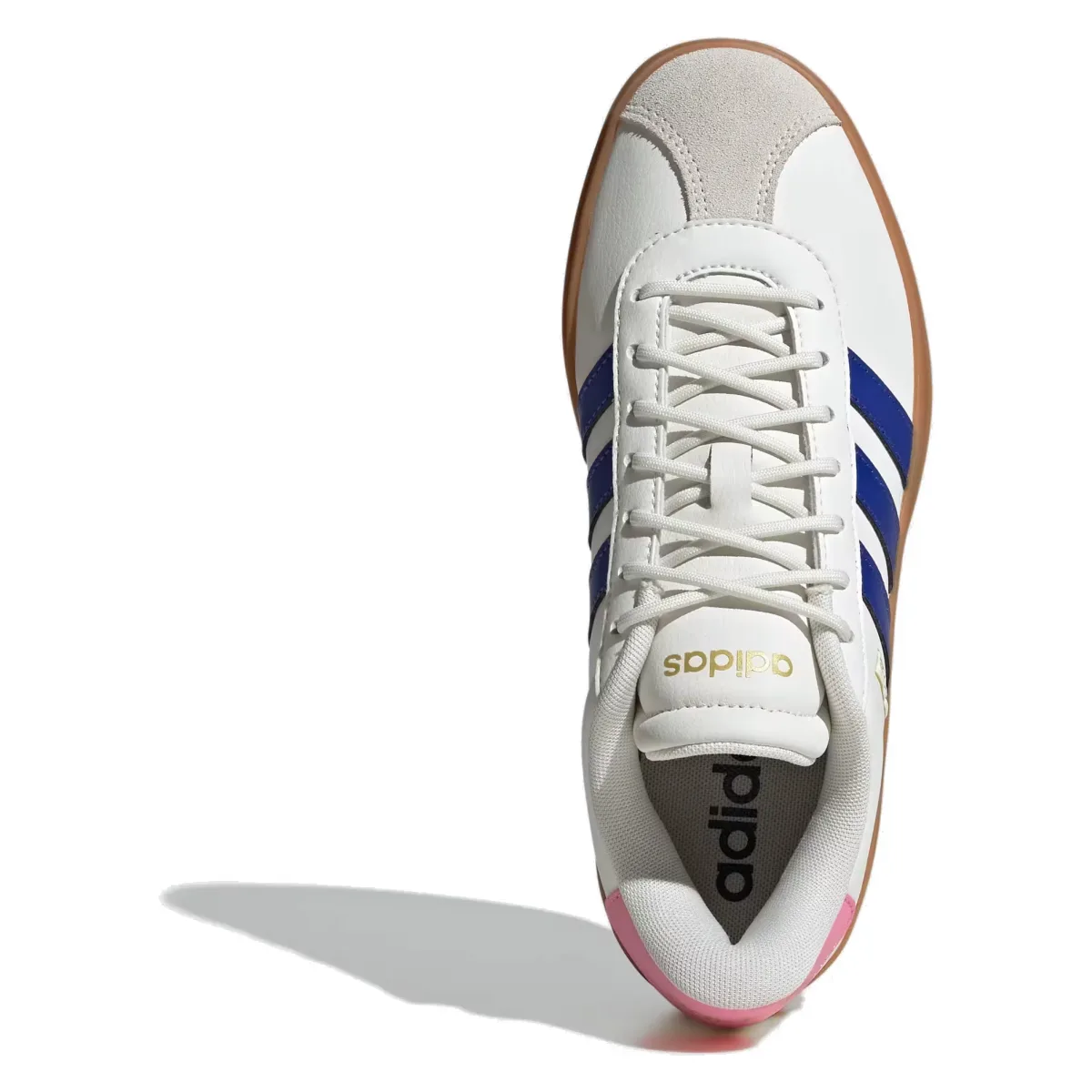 adidas VL Court Bold Core White Semi Lucid Blue Bliss Pink (Women's)