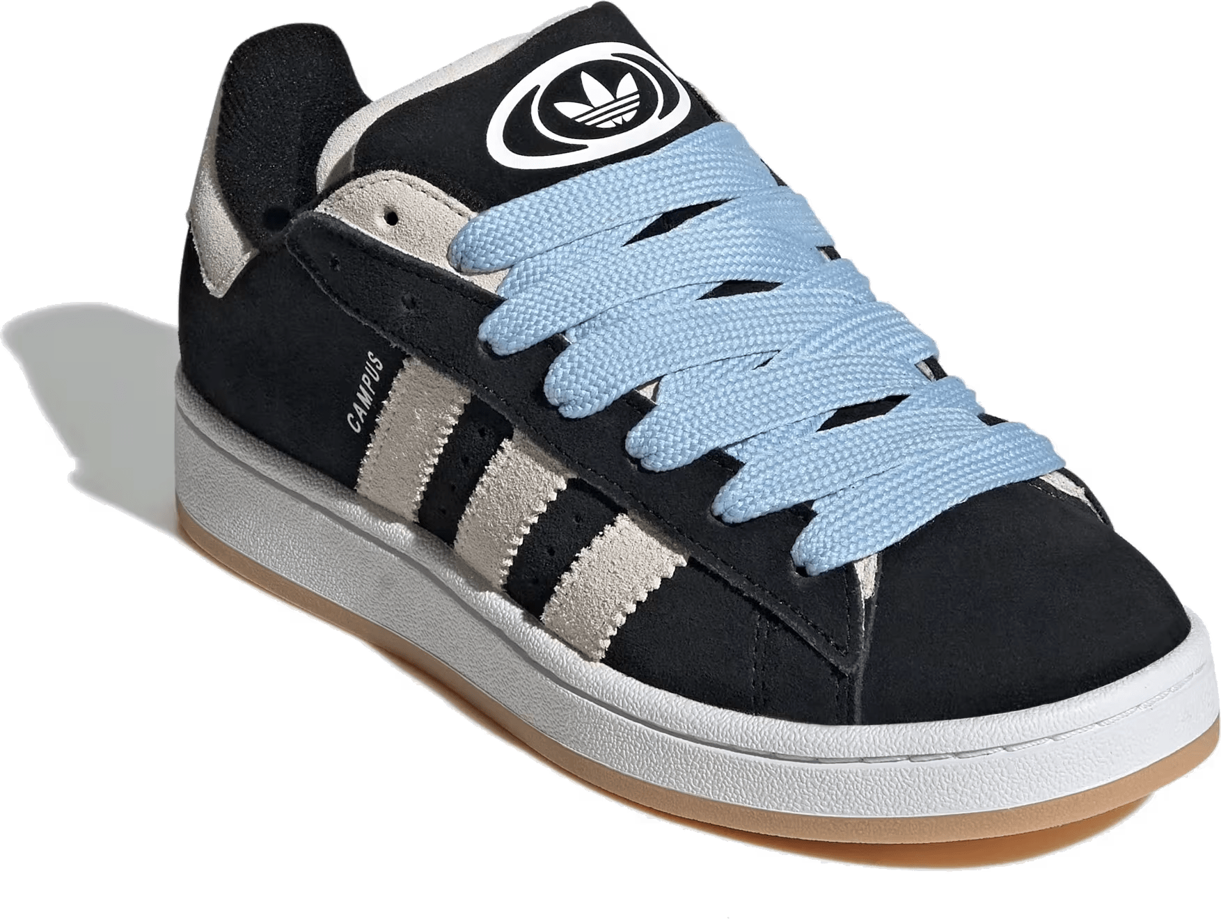 Adidas Campus 00s "Black Light Blue Gum"