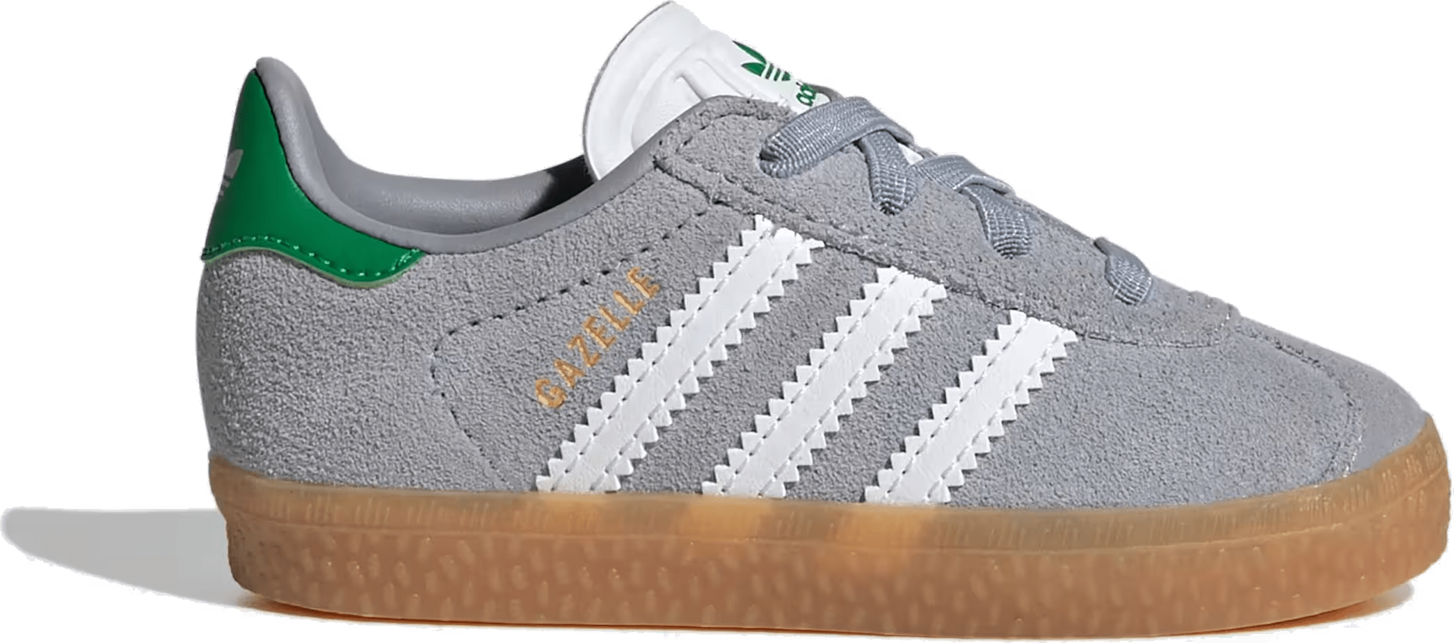 adidas Gazelle Comfort Closure Halo Silver Green (TD)