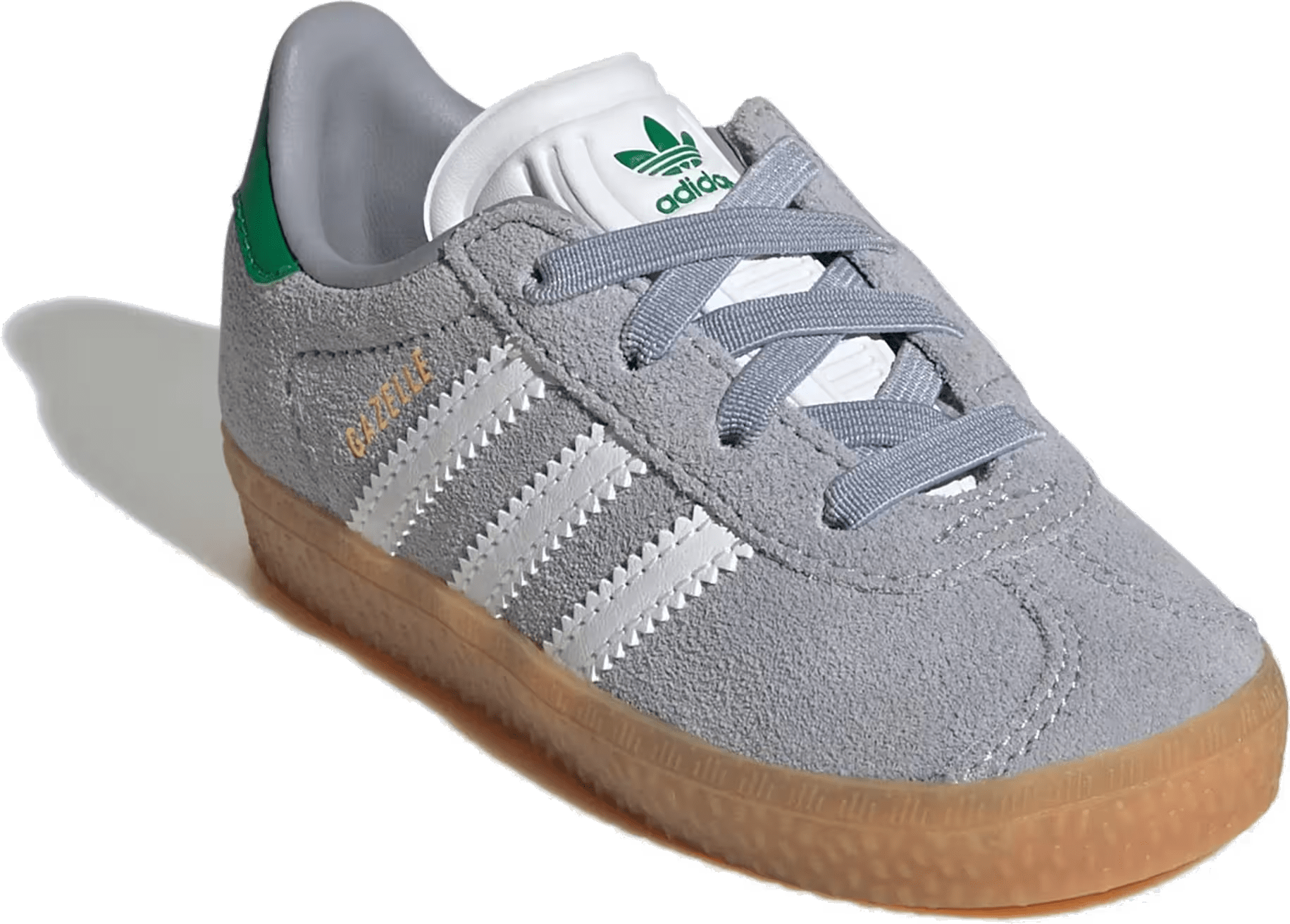 adidas Gazelle Comfort Closure Halo Silver Green (TD)