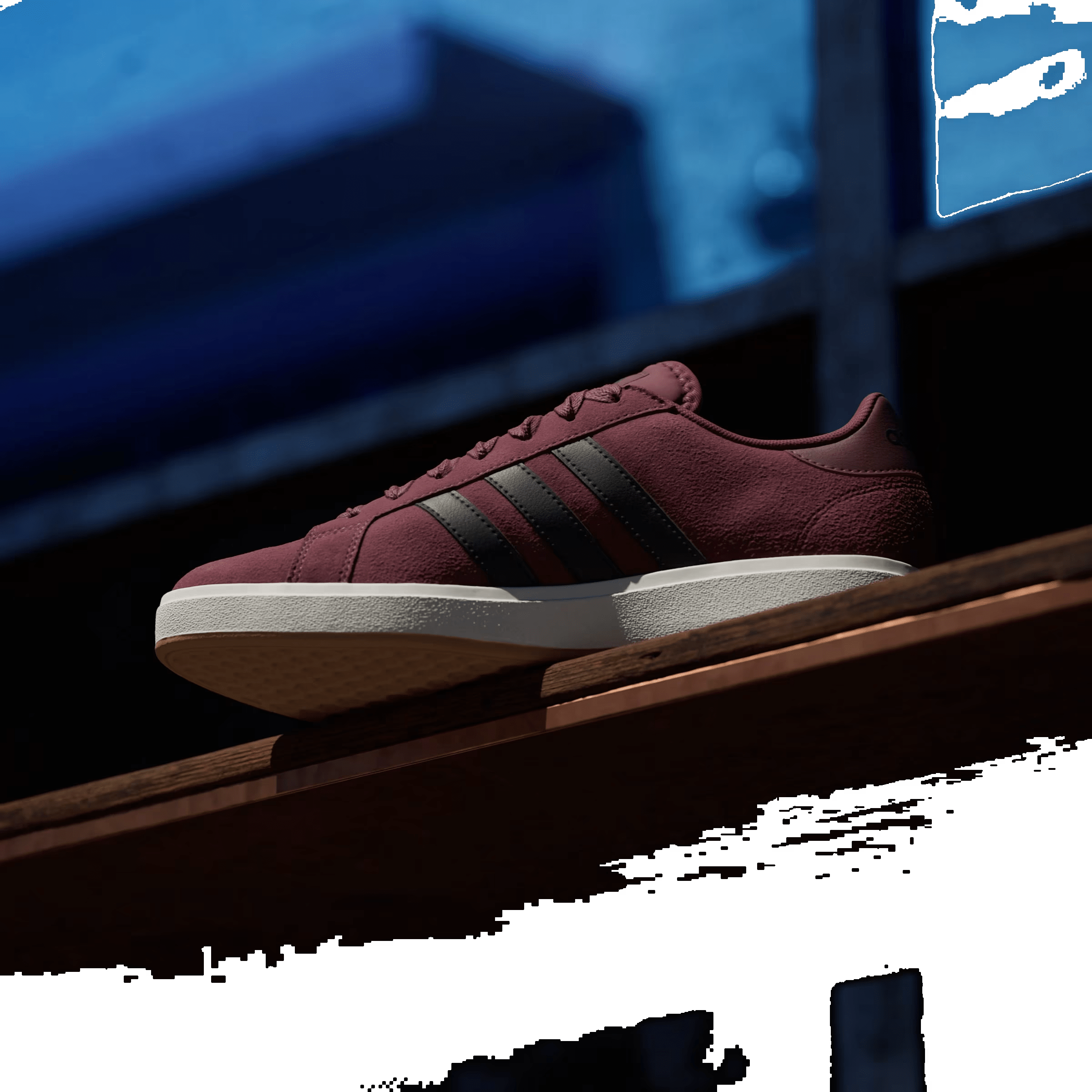 adidas Grand Court Base 00s Shadow Red Black Off White