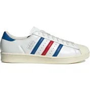 Adidas Superstar Vintage "White Blue Scarlet"