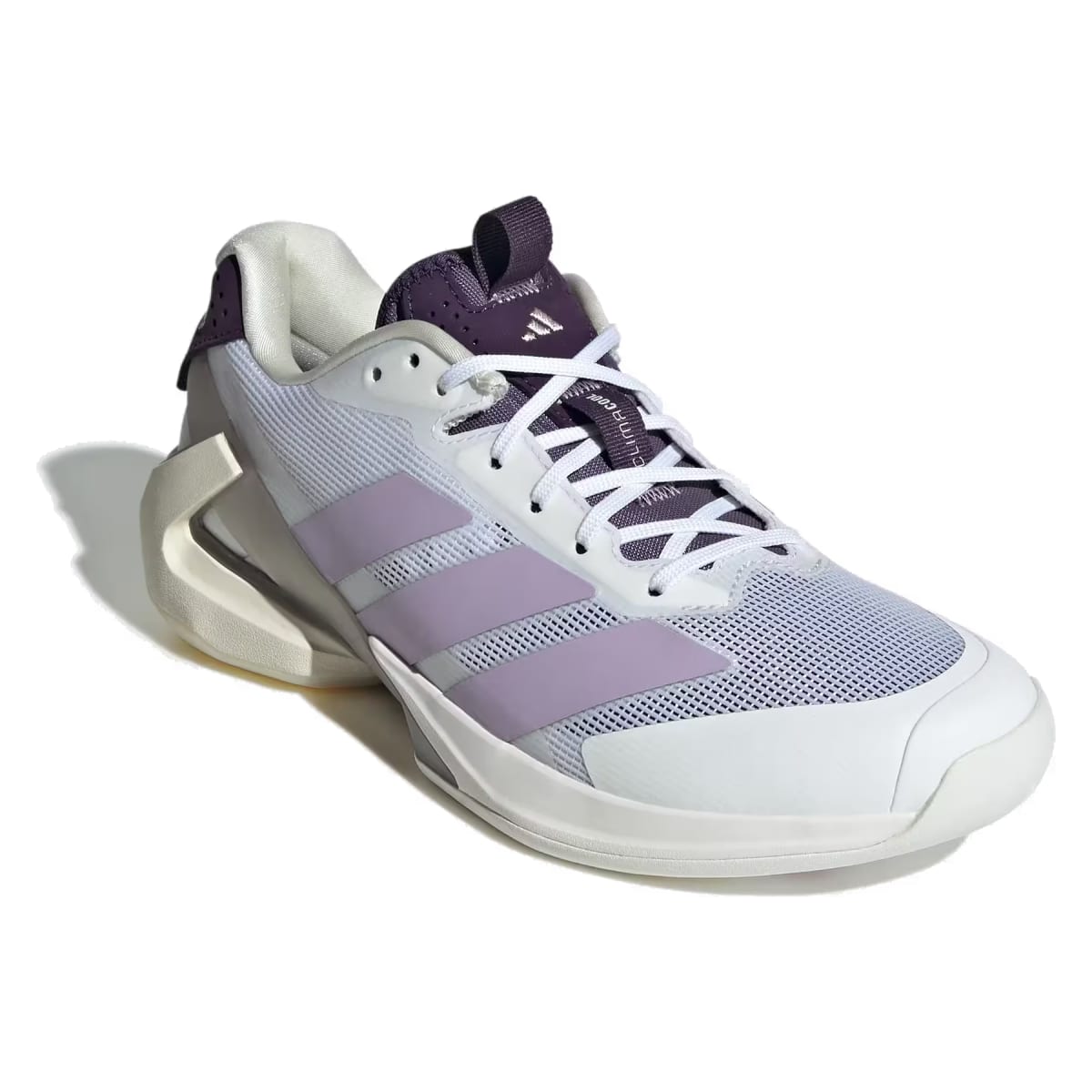 adidas Adizero Ubersonic 5 Cloud White Powder Plum Aurora Plum (Women's)