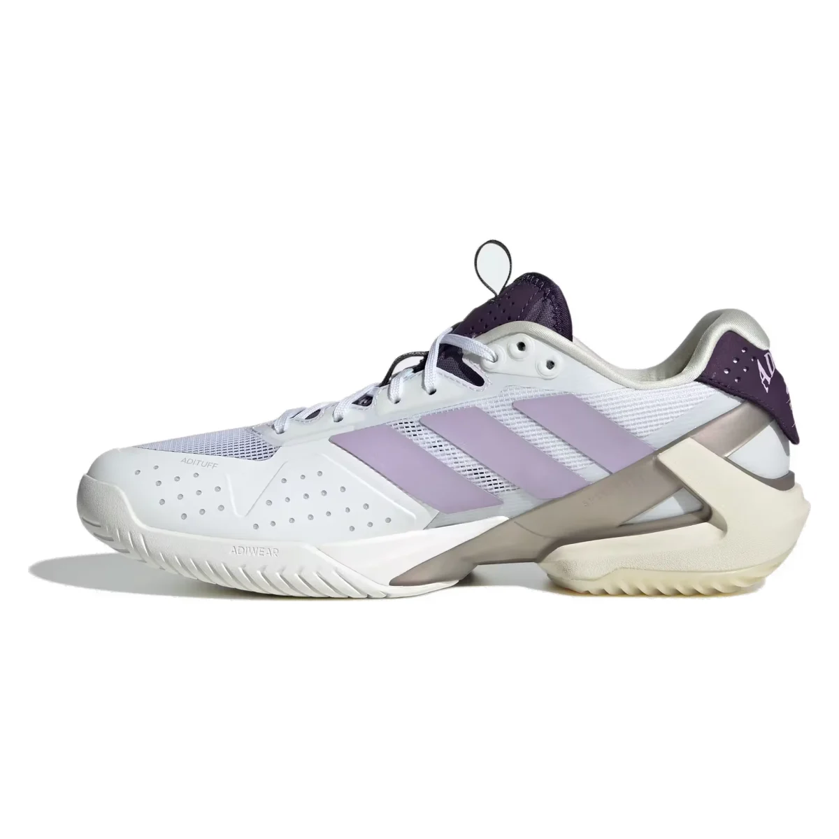 adidas Adizero Ubersonic 5 Cloud White Powder Plum Aurora Plum (Women's)