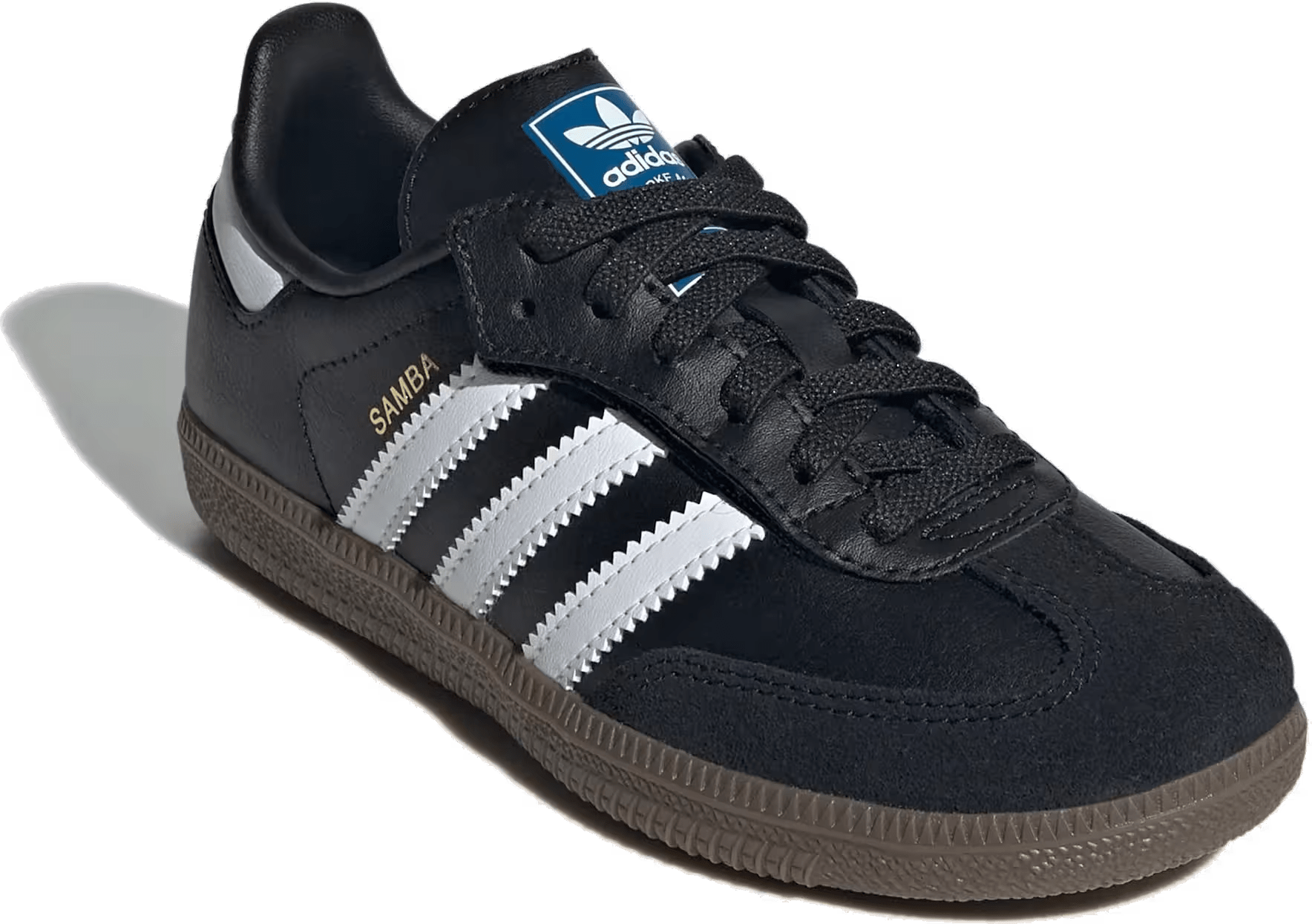 adidas Samba OG Comfort Closure Core Black Cloud White Gum (PS)