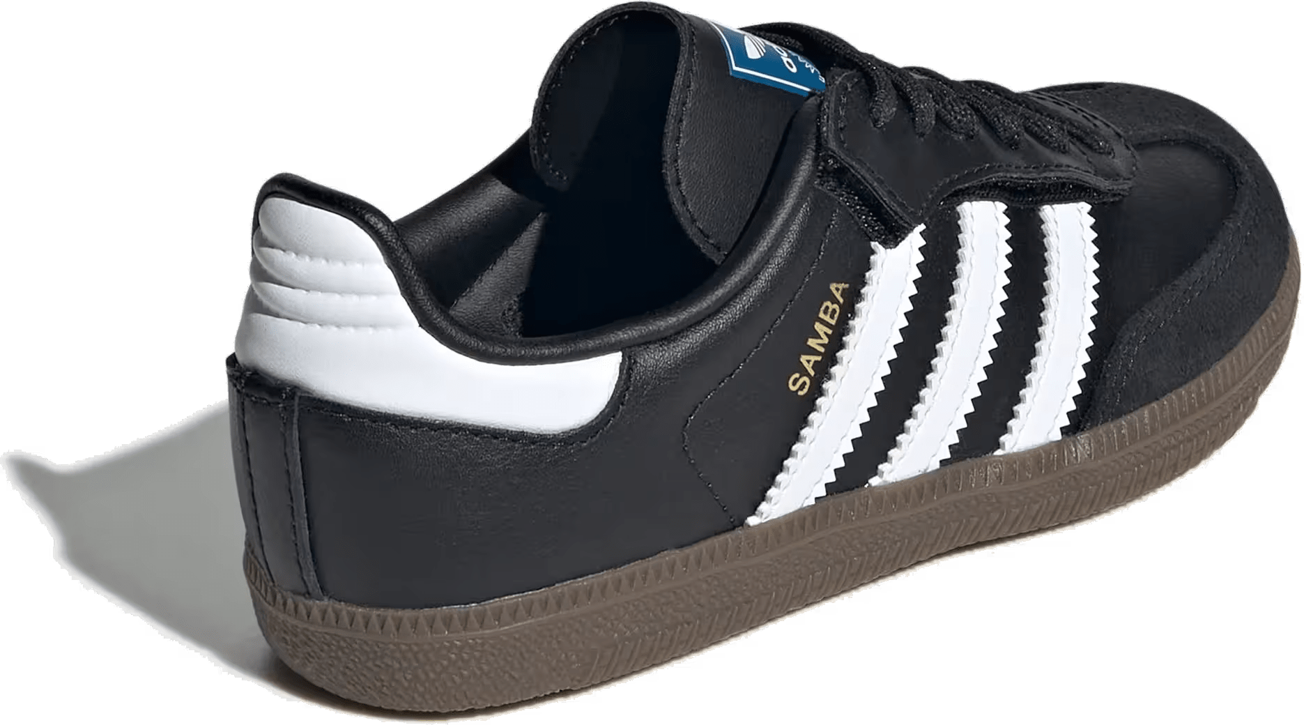 adidas Samba OG Comfort Closure Core Black Cloud White Gum (PS)