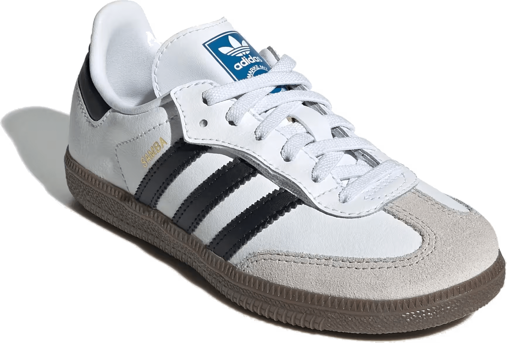 adidas Samba OG Comfort Closure Cloud White Core Black Gum (PS)