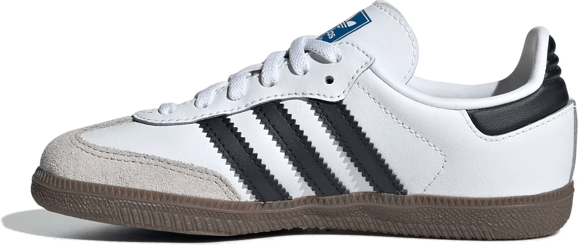 adidas Samba OG Comfort Closure Cloud White Core Black Gum (PS)