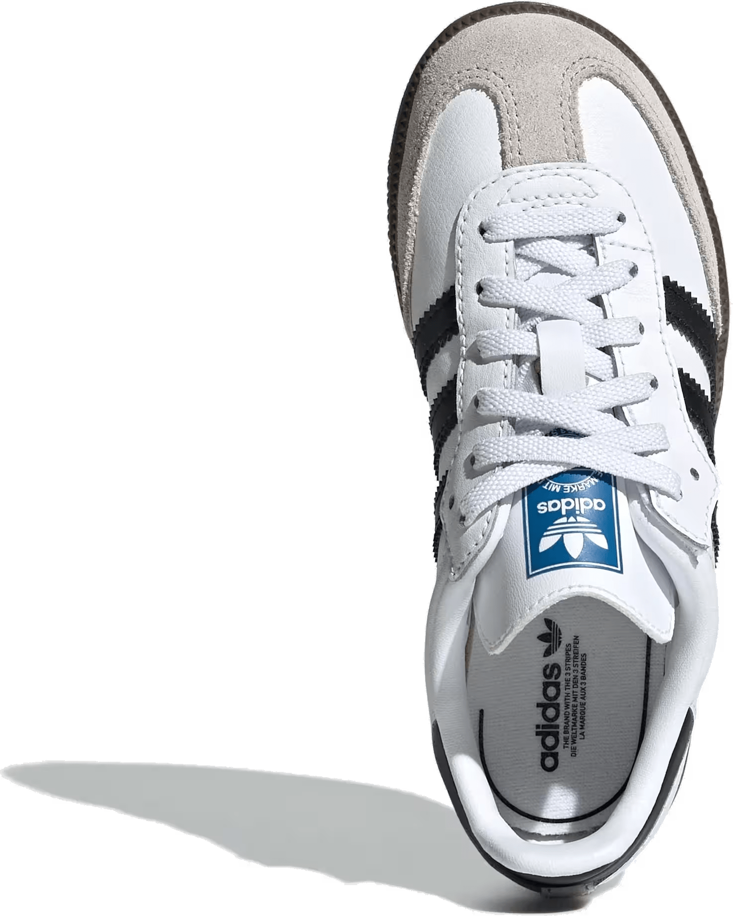 adidas Samba OG Comfort Closure Cloud White Core Black Gum (PS)