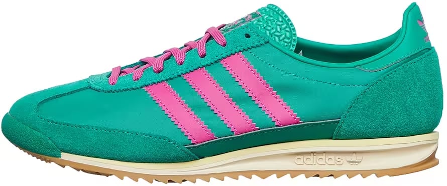 adidas SL 72 OG Semi Court Green Semi Lucid Fuchsia (Women's)