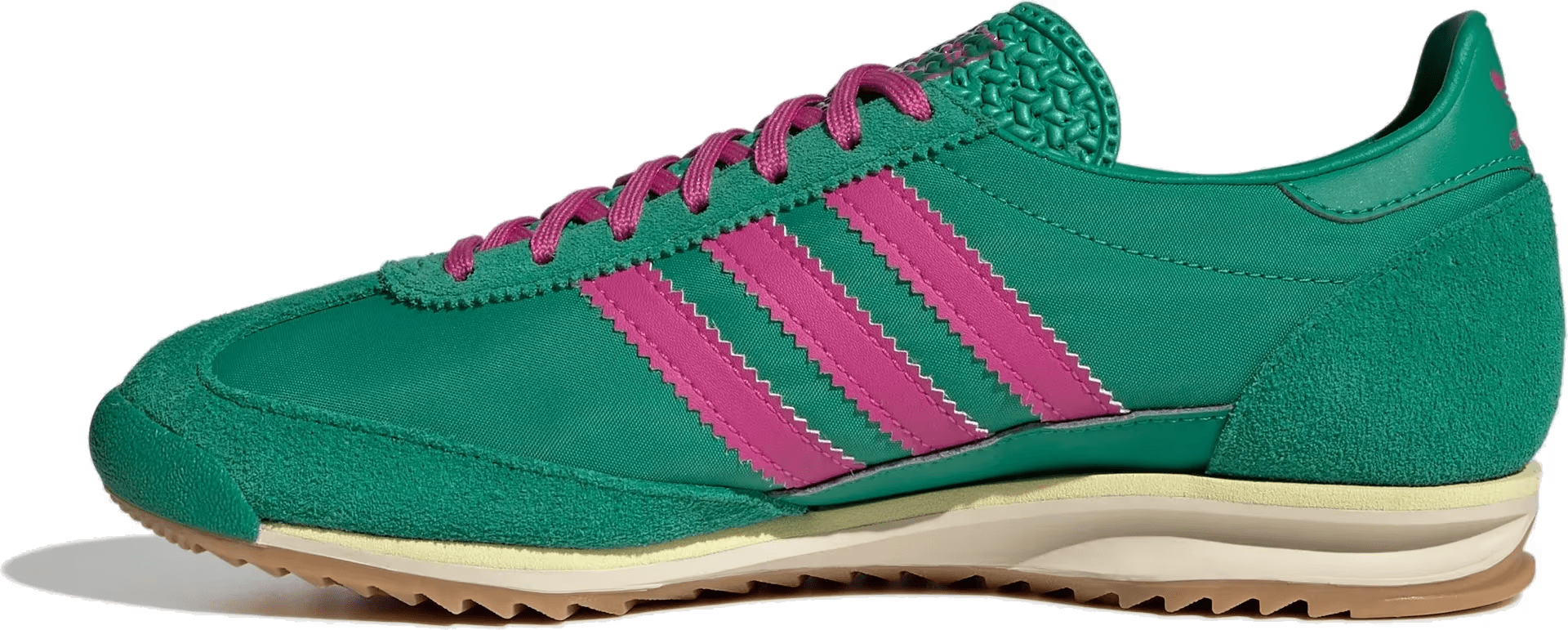 adidas SL 72 OG Semi Court Green Semi Lucid Fuchsia (Women's)