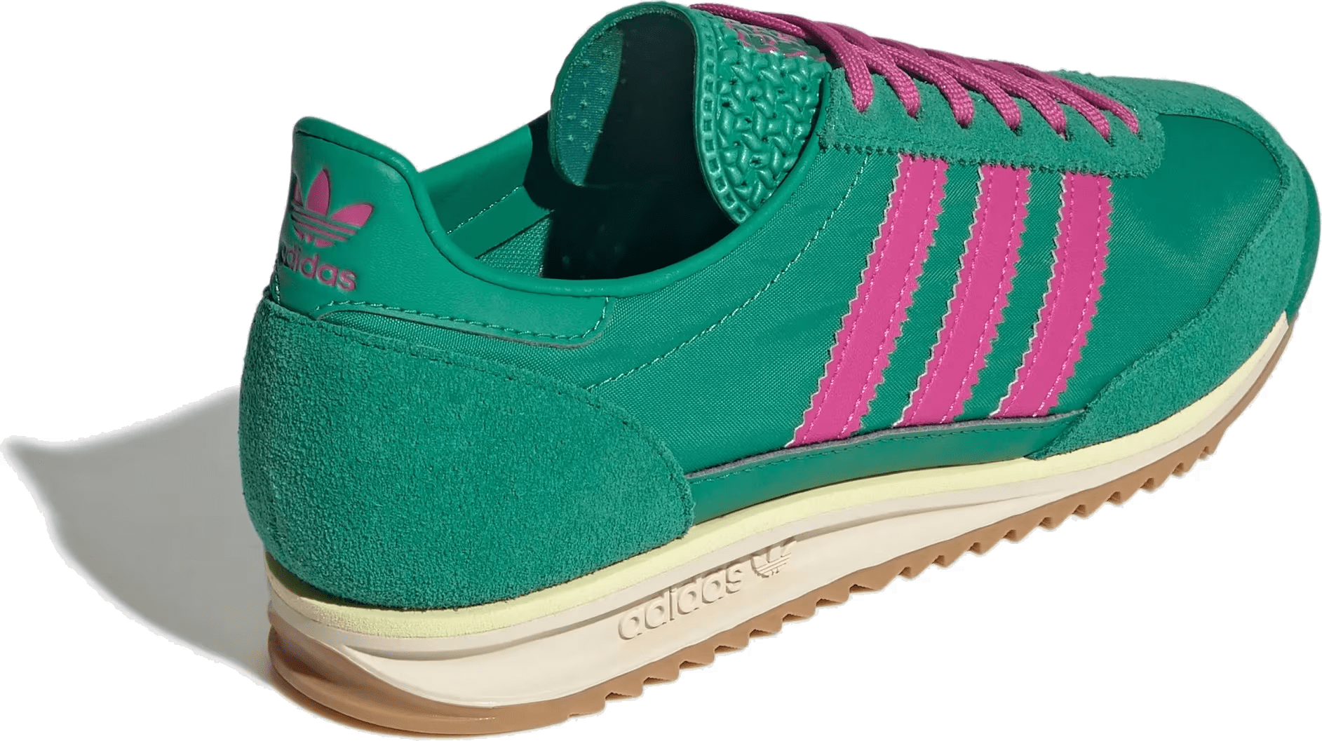 adidas SL 72 OG Semi Court Green Semi Lucid Fuchsia (Women's)