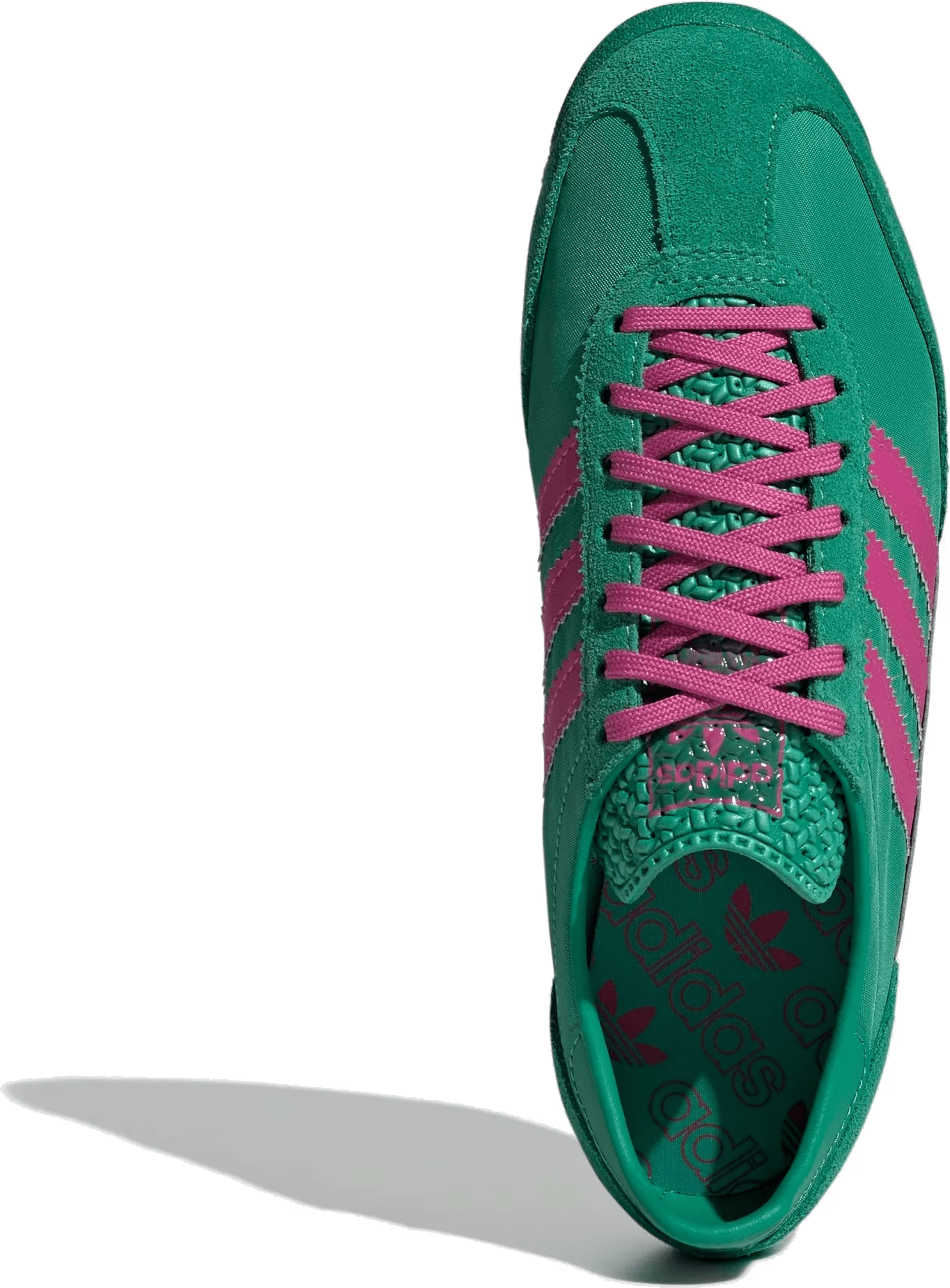 adidas SL 72 OG Semi Court Green Semi Lucid Fuchsia (Women's)