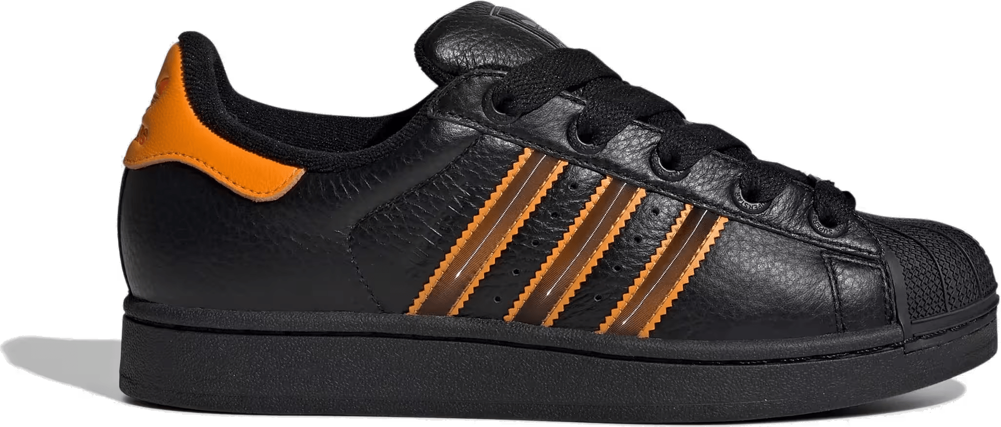 adidas Superstar II "Core Black Crew Orange Semi Impact Orange"