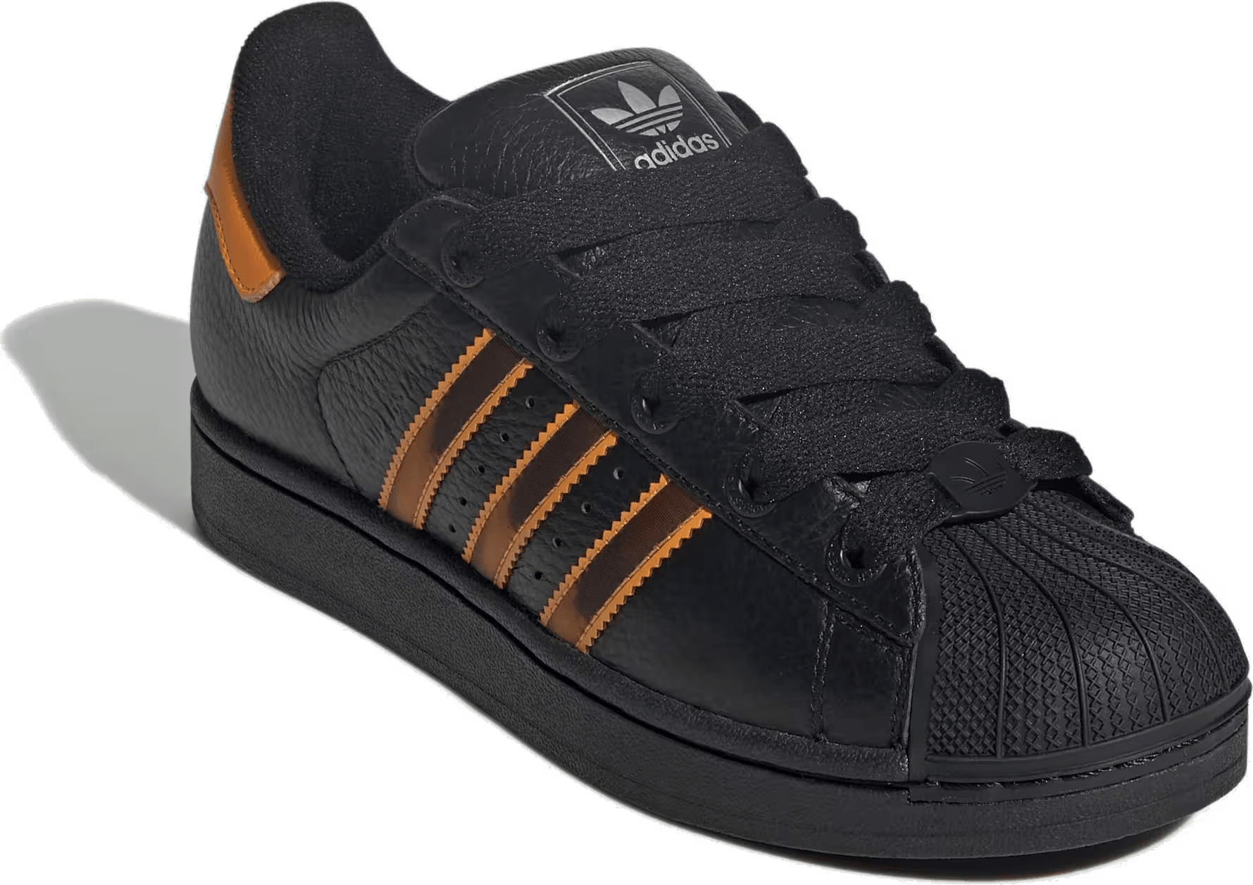 adidas Superstar II "Core Black Crew Orange Semi Impact Orange"