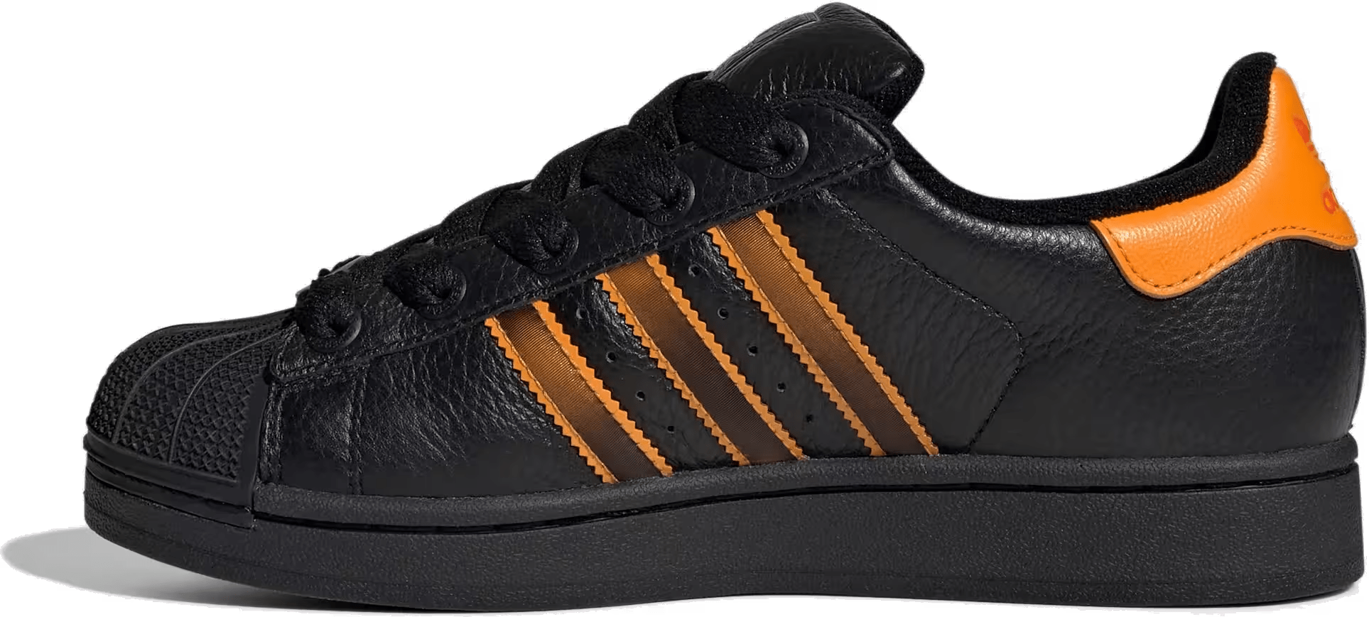 adidas Superstar II "Core Black Crew Orange Semi Impact Orange"
