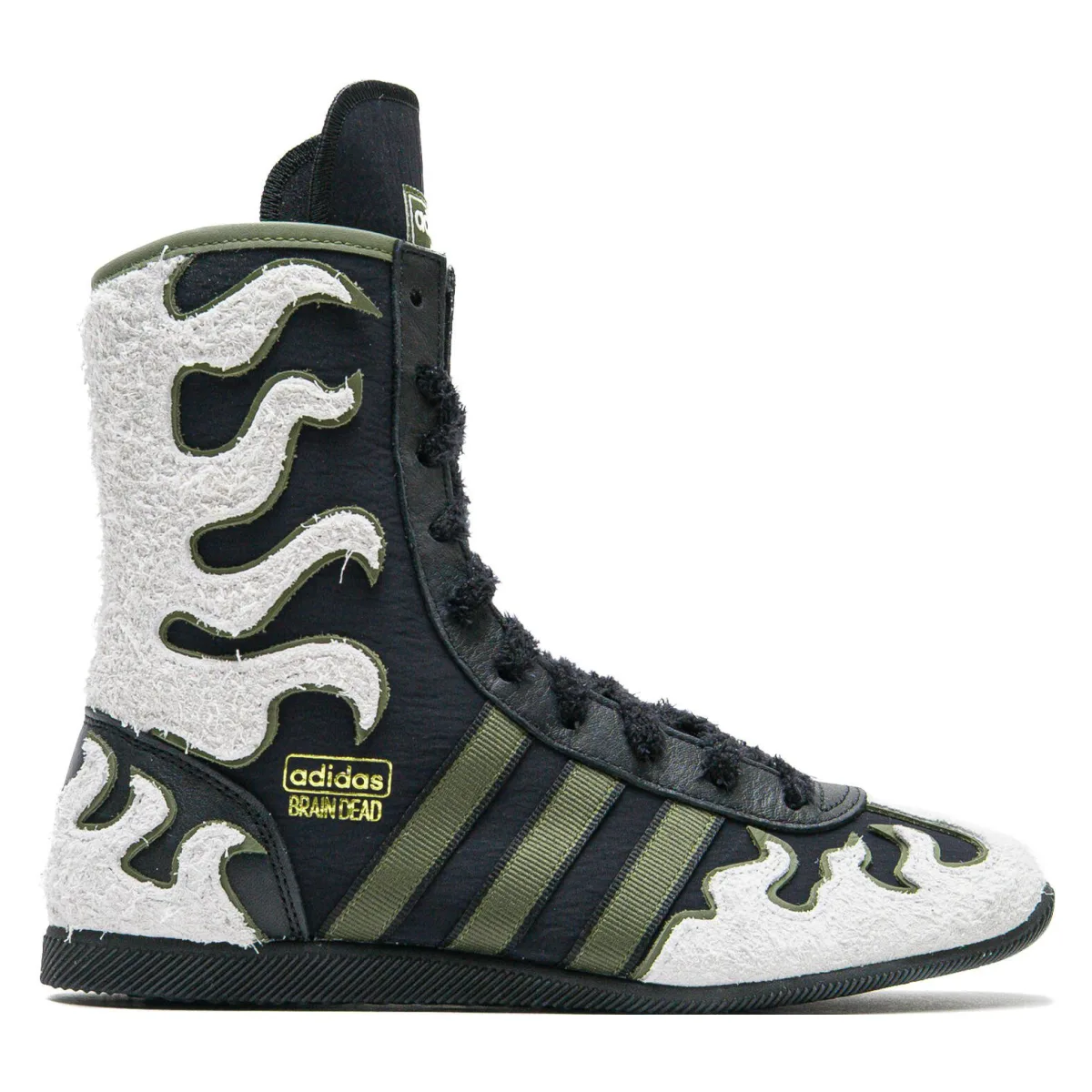 Brain Dead x Adidas Japan Hi "Black White"