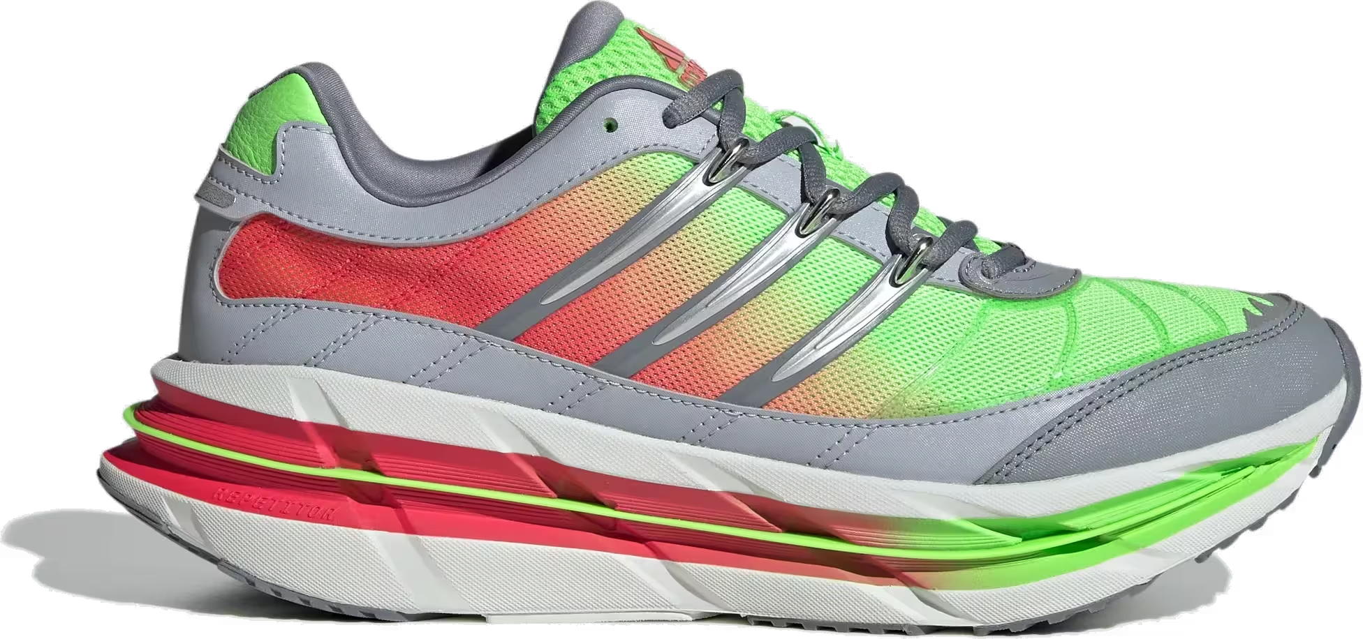 adidas Adistar HRMY Lime Grey Solar Red