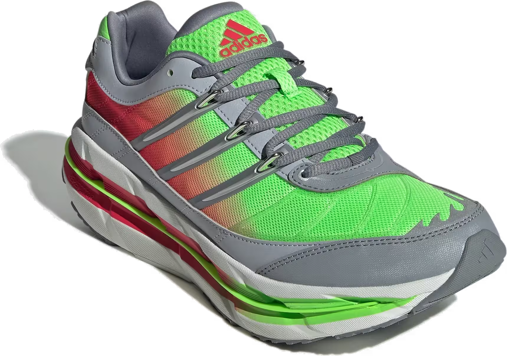 adidas Adistar HRMY Lime Grey Solar Red