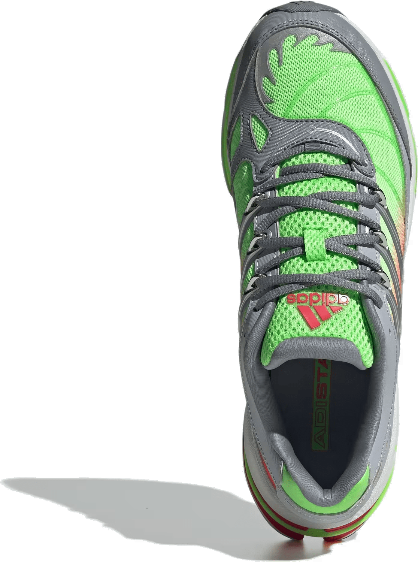 adidas Adistar HRMY Lime Grey Solar Red