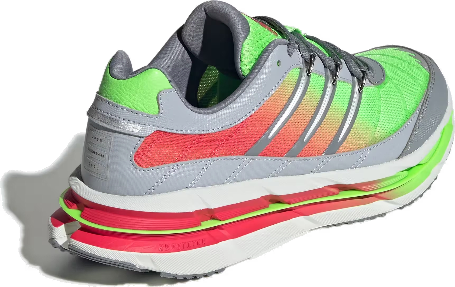 adidas Adistar HRMY Lime Grey Solar Red