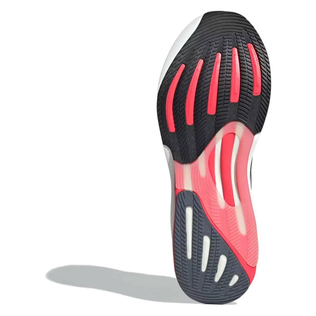 adidas Supernova Rise 2 Core Black Halo Silver Lucid Red