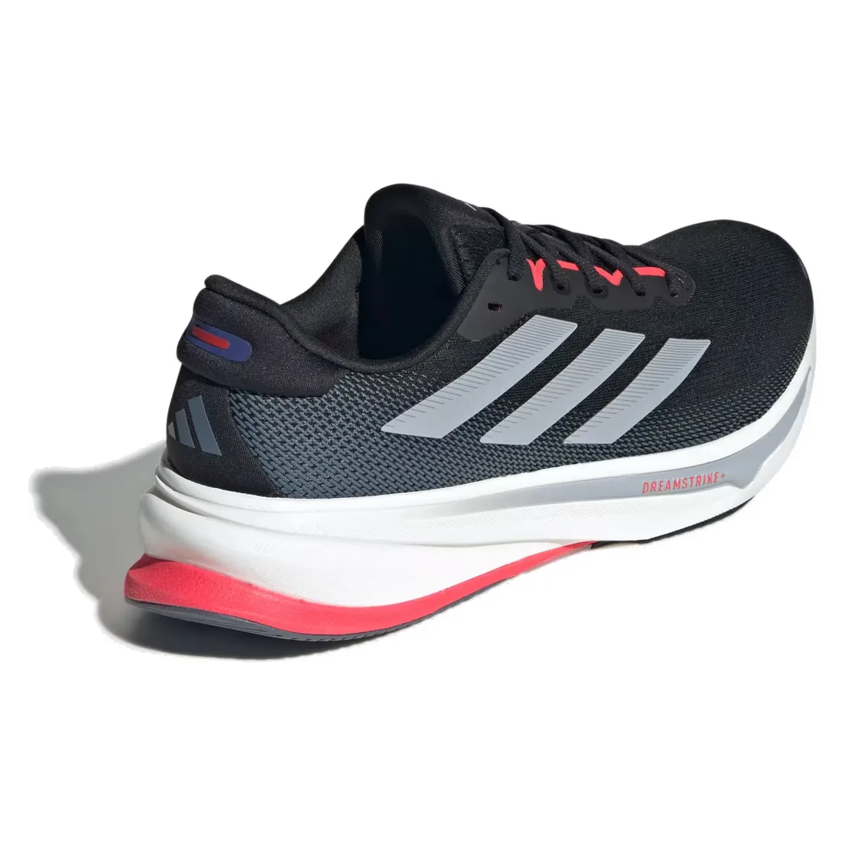 adidas Supernova Rise 2 Core Black Halo Silver Lucid Red