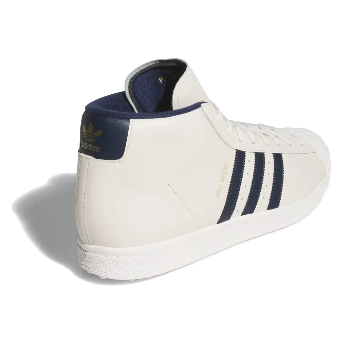 adidas Pro Model Midcut Spikeless Golf Chalk White Night Indigo