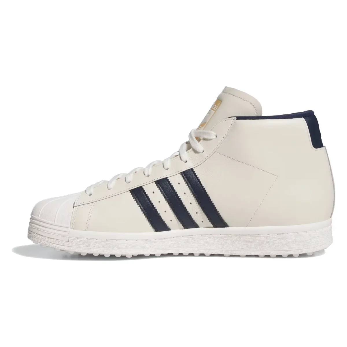 adidas Pro Model Midcut Spikeless Golf Chalk White Night Indigo