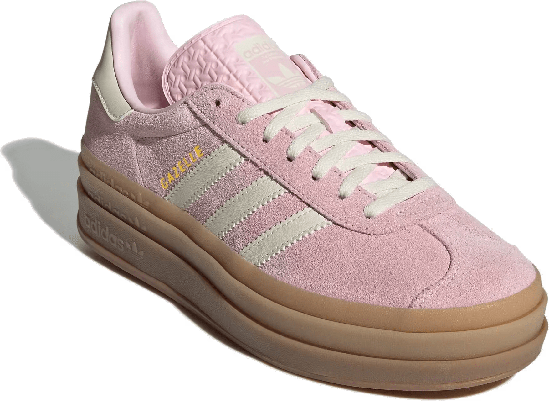 adidas Gazelle Bold Clear Pink Cream White (Women's)