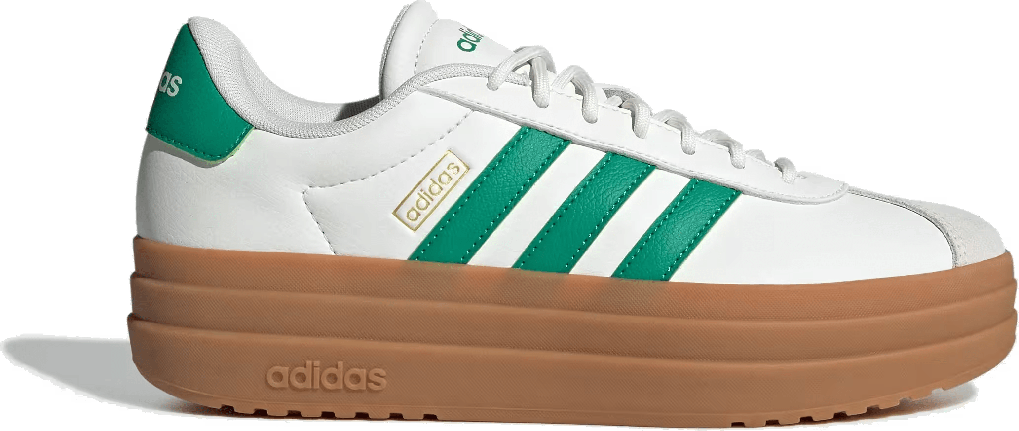 adidas VL Court Bold Core White Court Green Gold Metallic