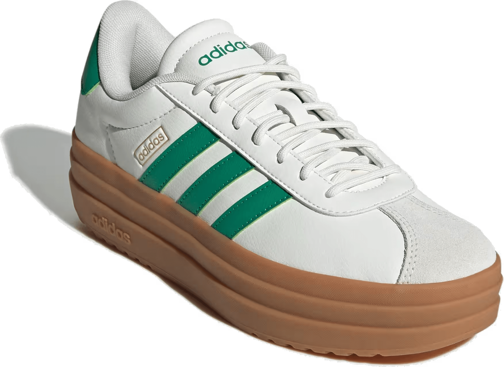 adidas VL Court Bold Core White Court Green Gold Metallic