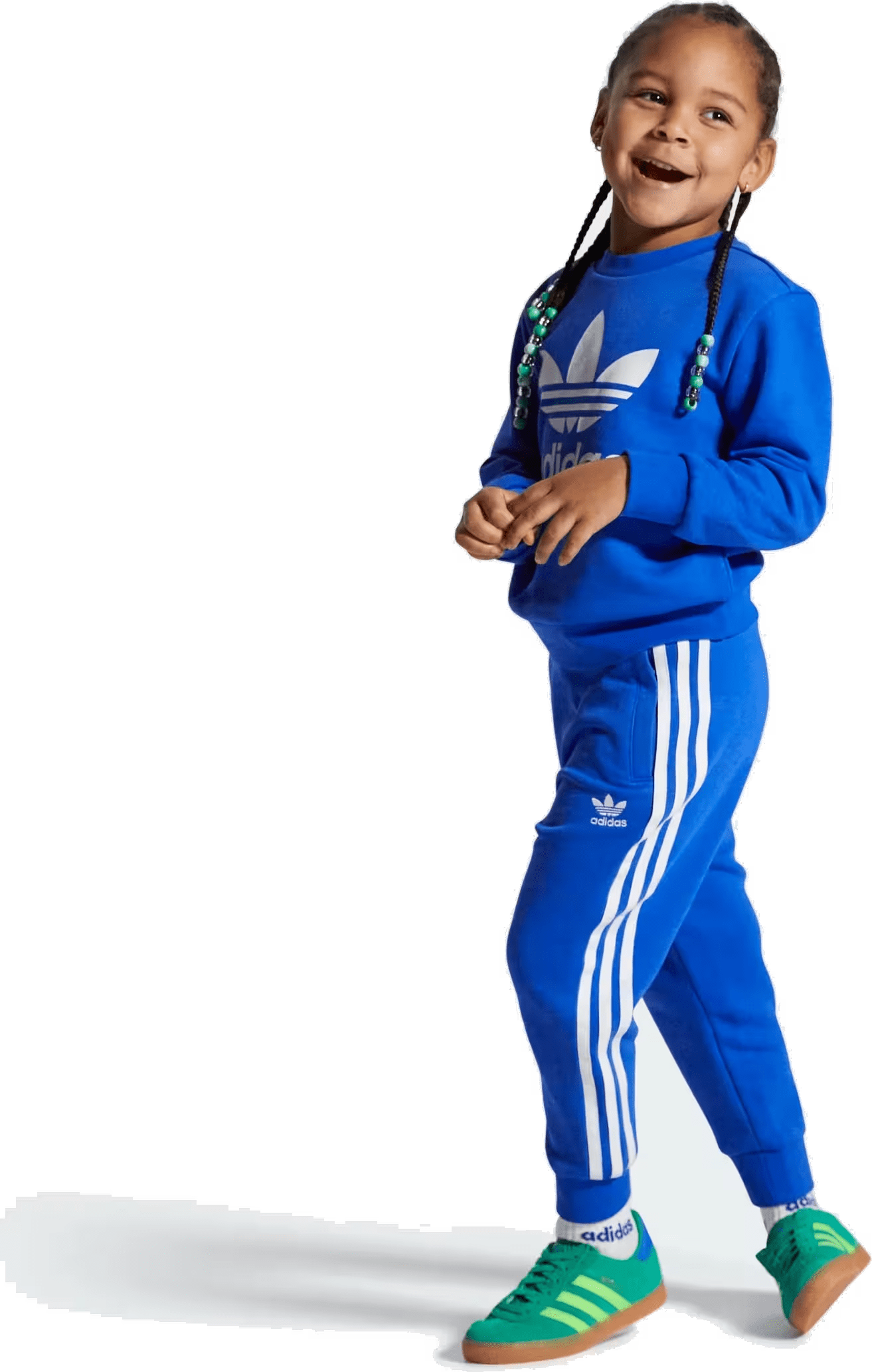 adidas Gazelle Comfort Closure Semi Court Green Solar Green Blue Bird (PS)