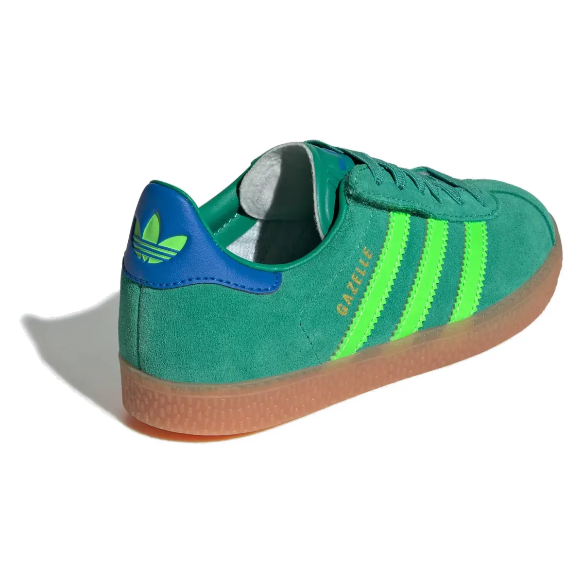 adidas Gazelle Comfort Closure Semi Court Green Solar Green Blue Bird (PS)