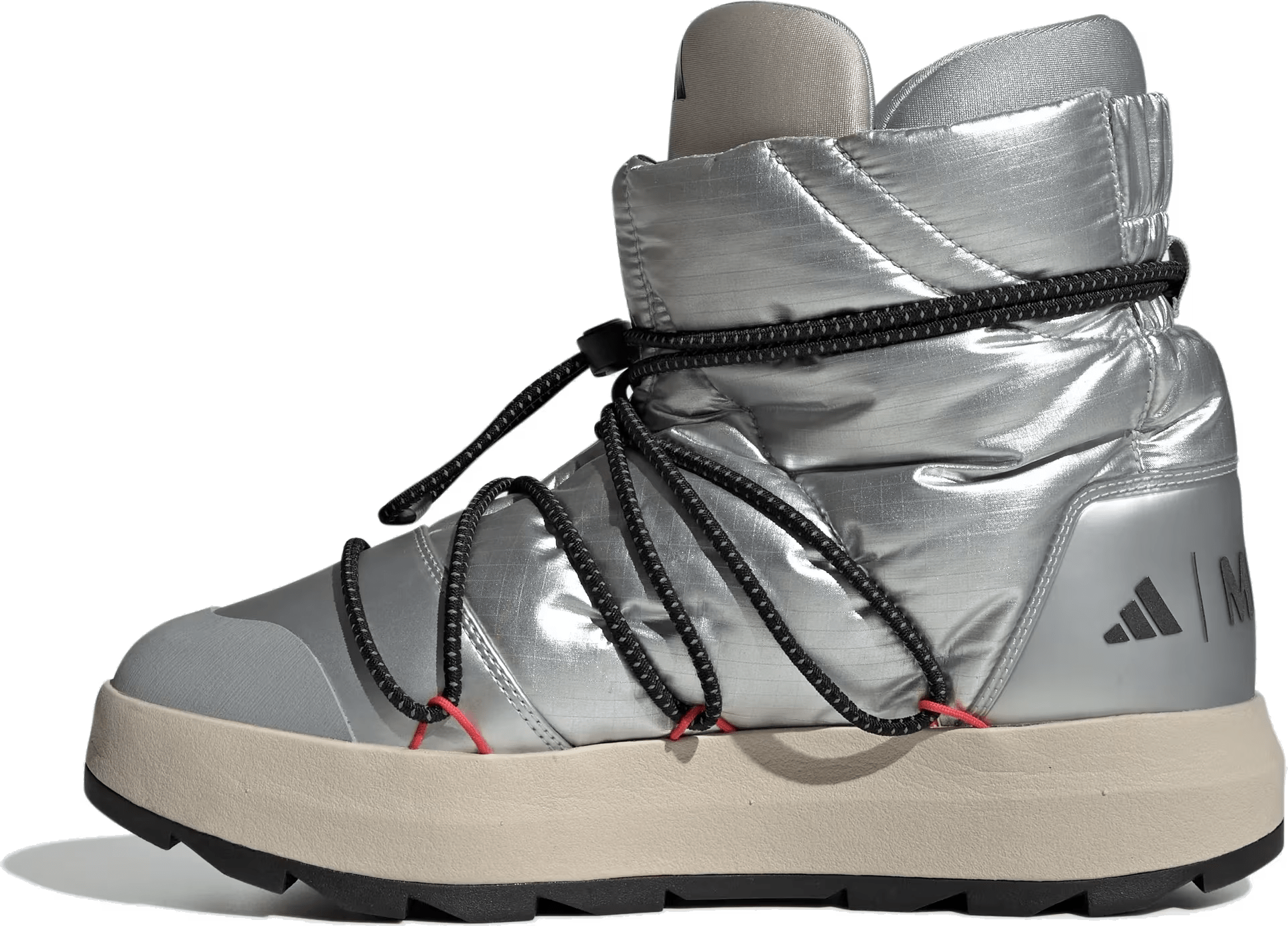 Adidas Moon Boot Ace Mid "Metallic Silver"