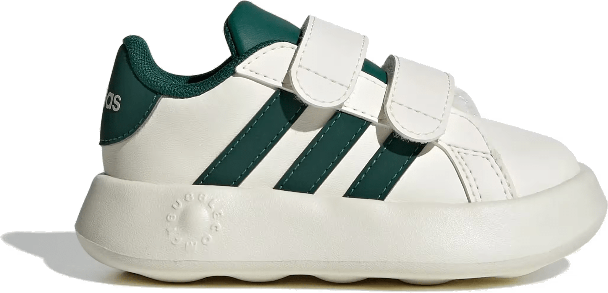 adidas Grand Court 2.0 Off White Collegiate Green Core Black (TD)