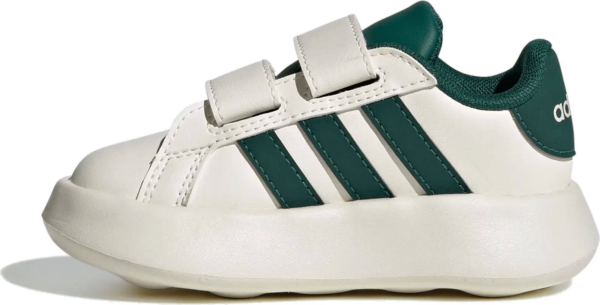 adidas Grand Court 2.0 Off White Collegiate Green Core Black (TD)