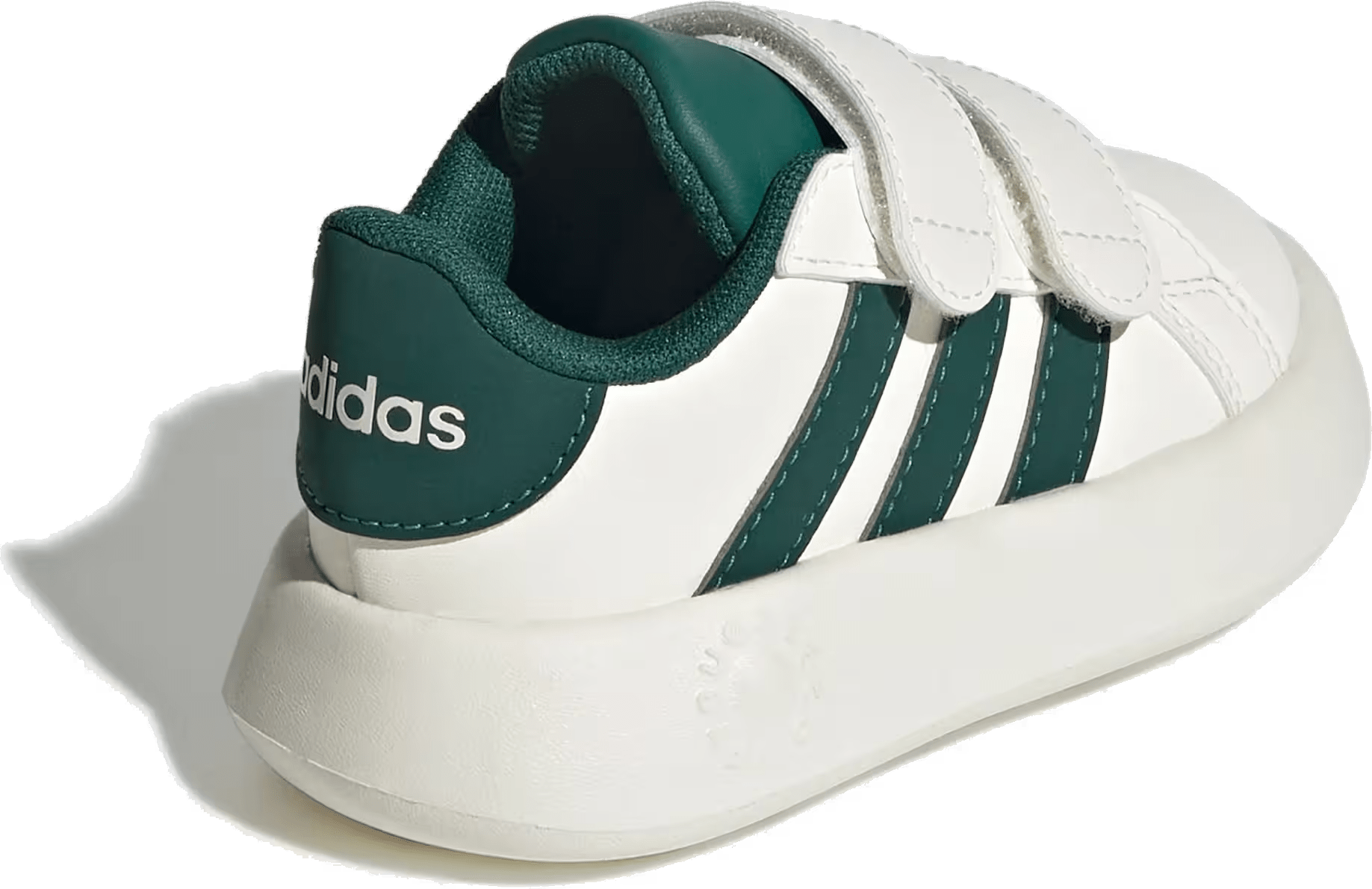 adidas Grand Court 2.0 Off White Collegiate Green Core Black (TD)