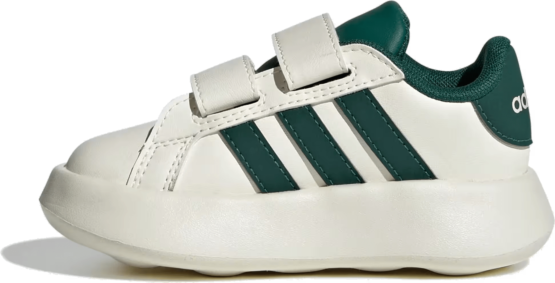 adidas Grand Court 2.0 Off White Collegiate Green Core Black (TD)
