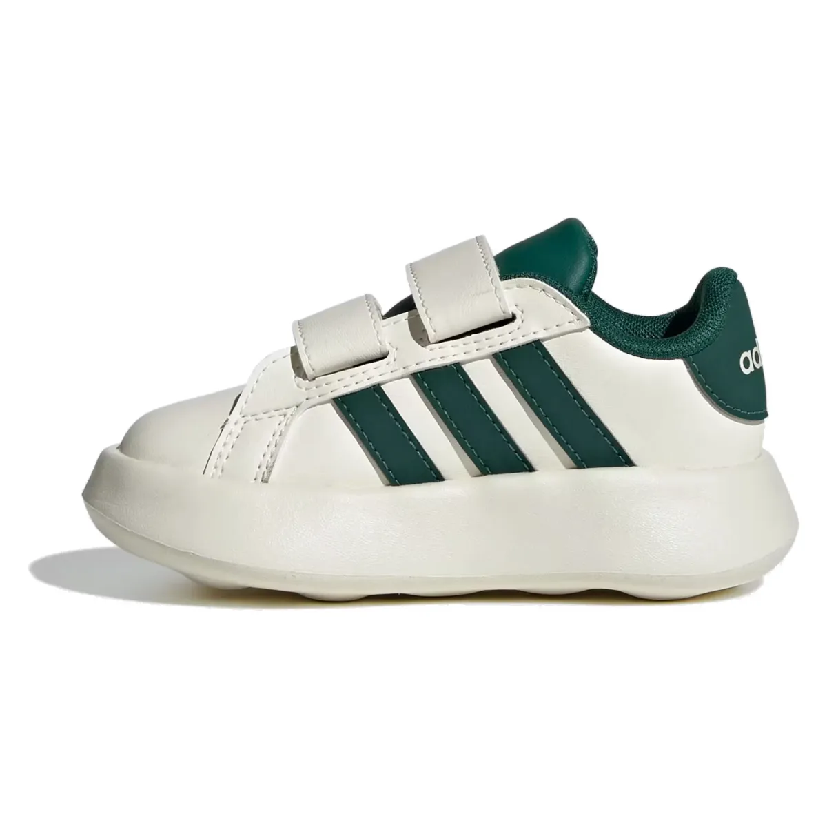 adidas Grand Court 2.0 Off White Collegiate Green Core Black (TD)