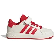 adidas Grand Court 2.0 Off White Collegiate Red Core Black (PS)