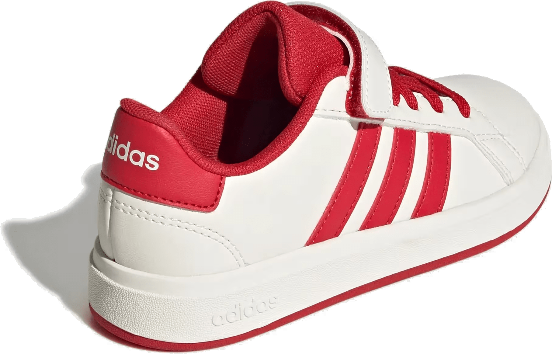 adidas Grand Court 2.0 Off White Collegiate Red Core Black (PS)