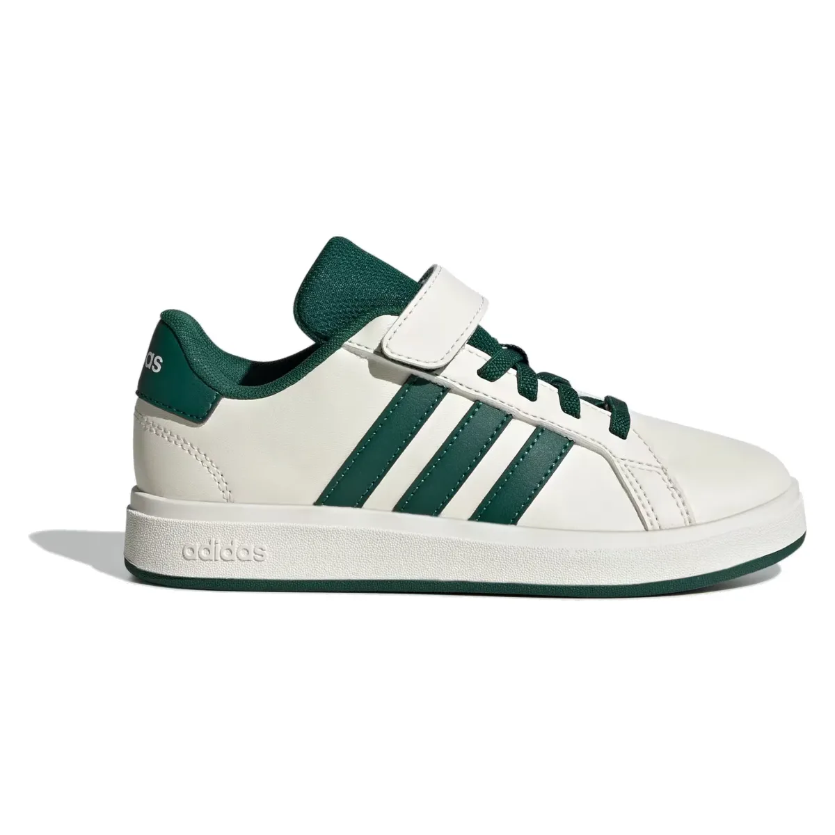 adidas Grand Court 2.0 Off White Collegiate Green Core Black (PS)