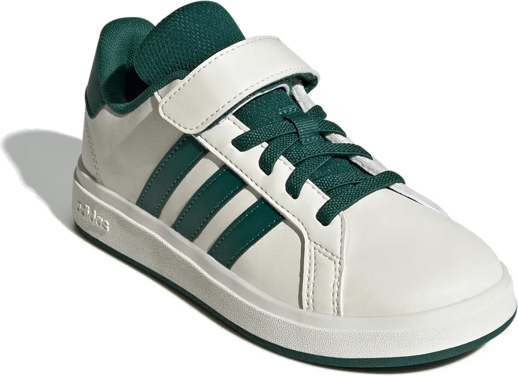 adidas Grand Court 2.0 Off White Collegiate Green Core Black (PS)