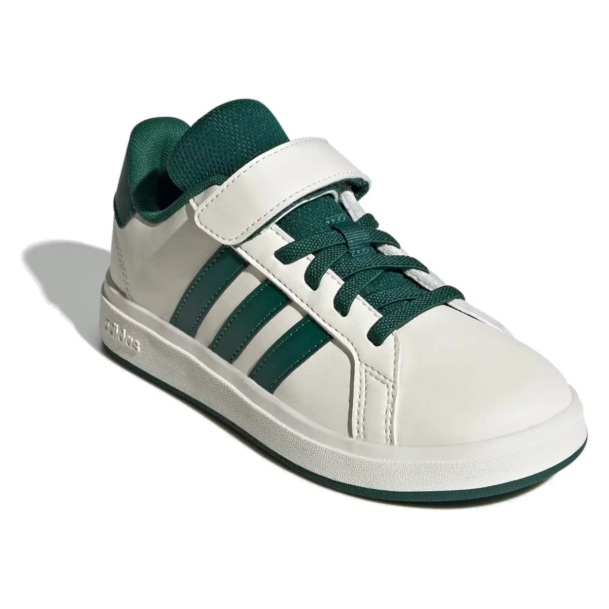 adidas Grand Court 2.0 Off White Collegiate Green Core Black (PS)