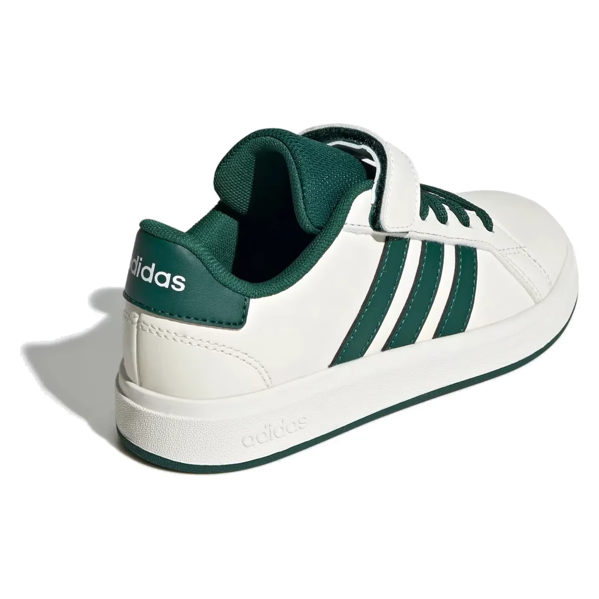 adidas Grand Court 2.0 Off White Collegiate Green Core Black (PS)