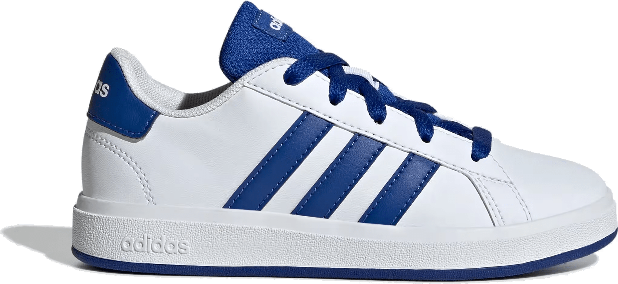 adidas Grand Court Lifestyle Cloud White Royal Blue Core Black (GS)