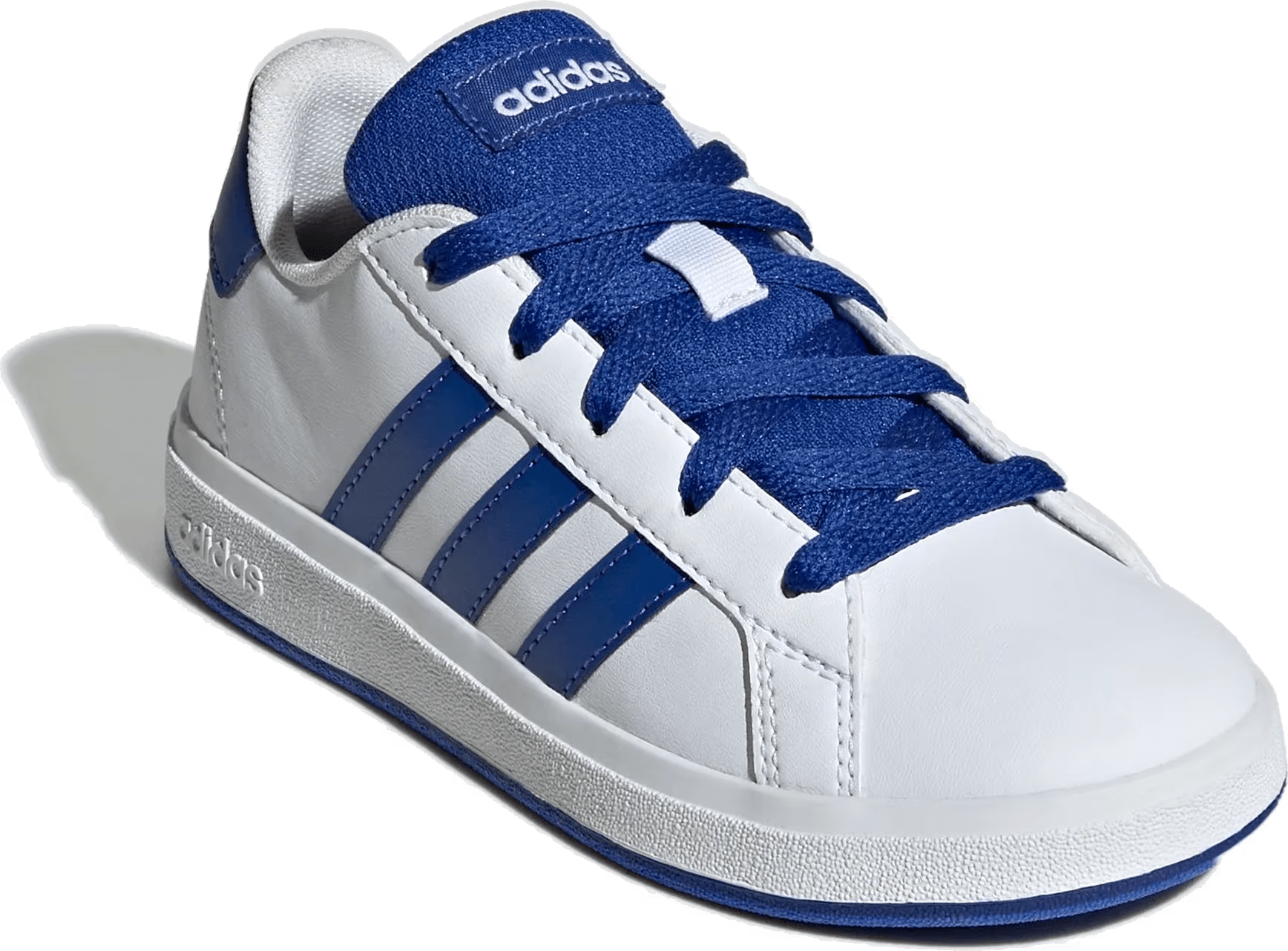 adidas Grand Court Lifestyle Cloud White Royal Blue Core Black (GS)