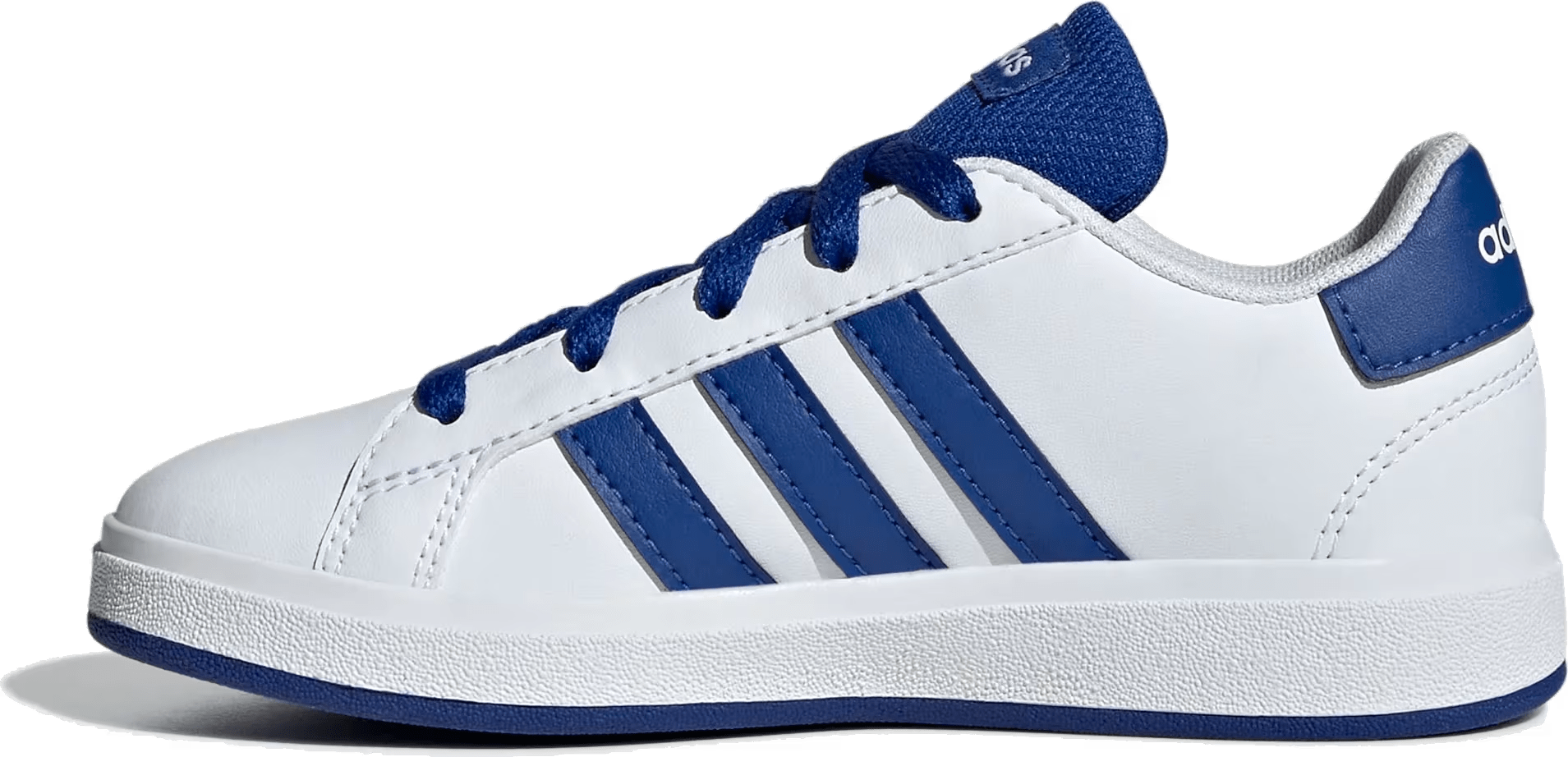 adidas Grand Court Lifestyle Cloud White Royal Blue Core Black (GS)